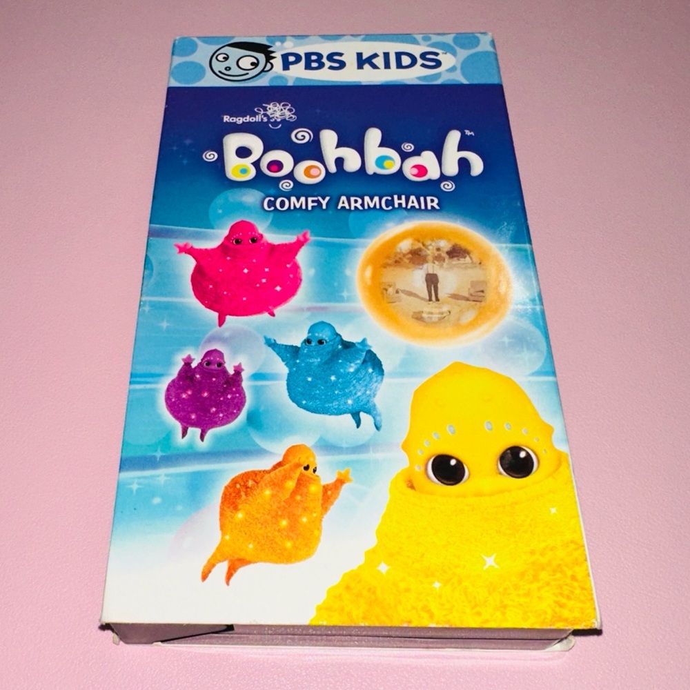 Vintage PBS Kids Y2K 2000’s Boohbah Comfy Armchair VHS Tape Movie Rare